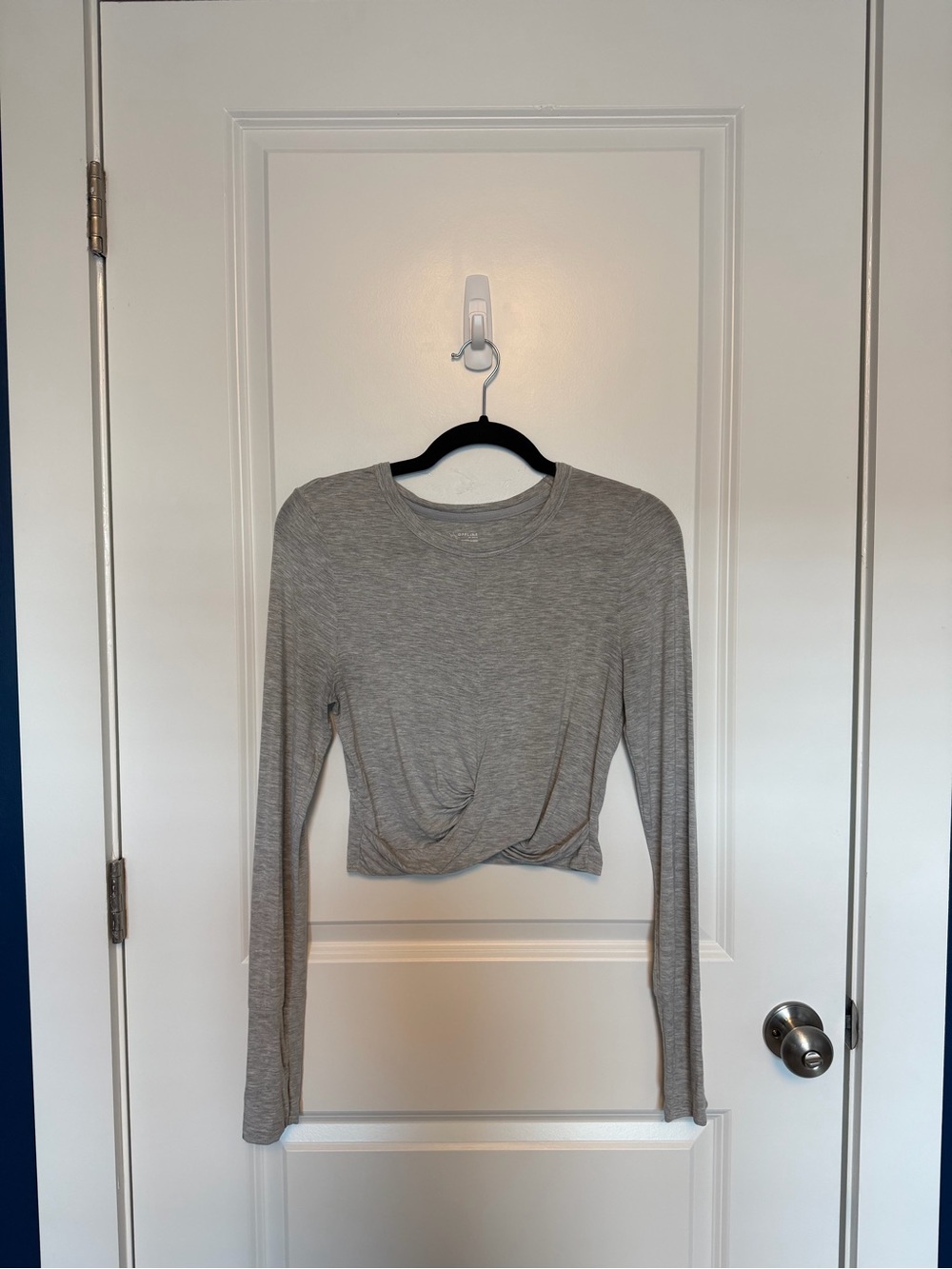 Offline by Aerie Thumbs Up Cropped Wrap T-Shirt